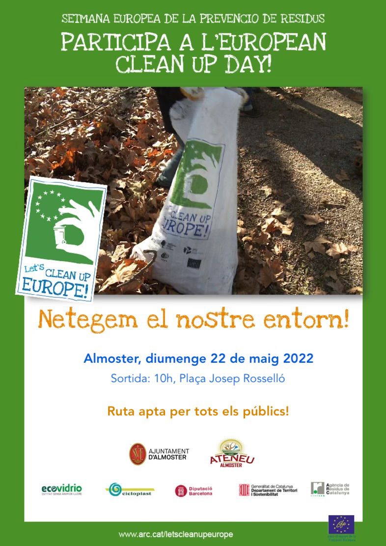 Read more about the article Almoster participa a l’European Clean Up Day