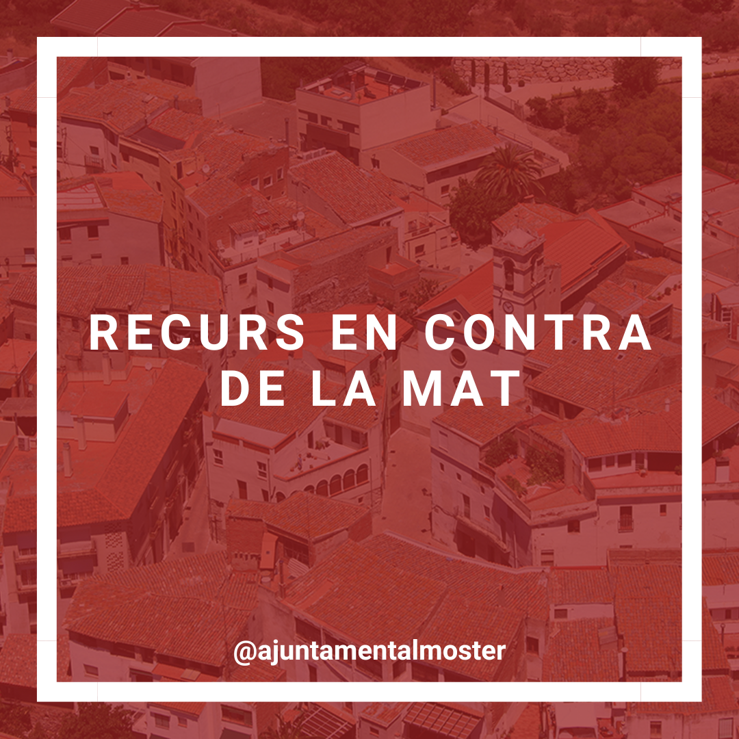 Read more about the article L’Ajuntament d’Almoster presenta al·legacions al projecte de molt alta tensió (MAT) Valmuela-Begues